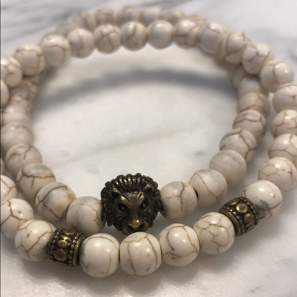 💙Men’s Beaded Bracelet Duo💙